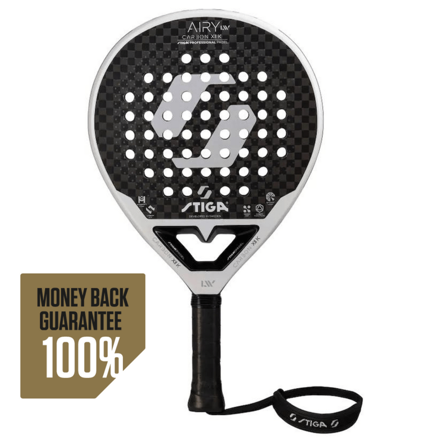 airy a fast lightweight and flexible padel racket stiga sports